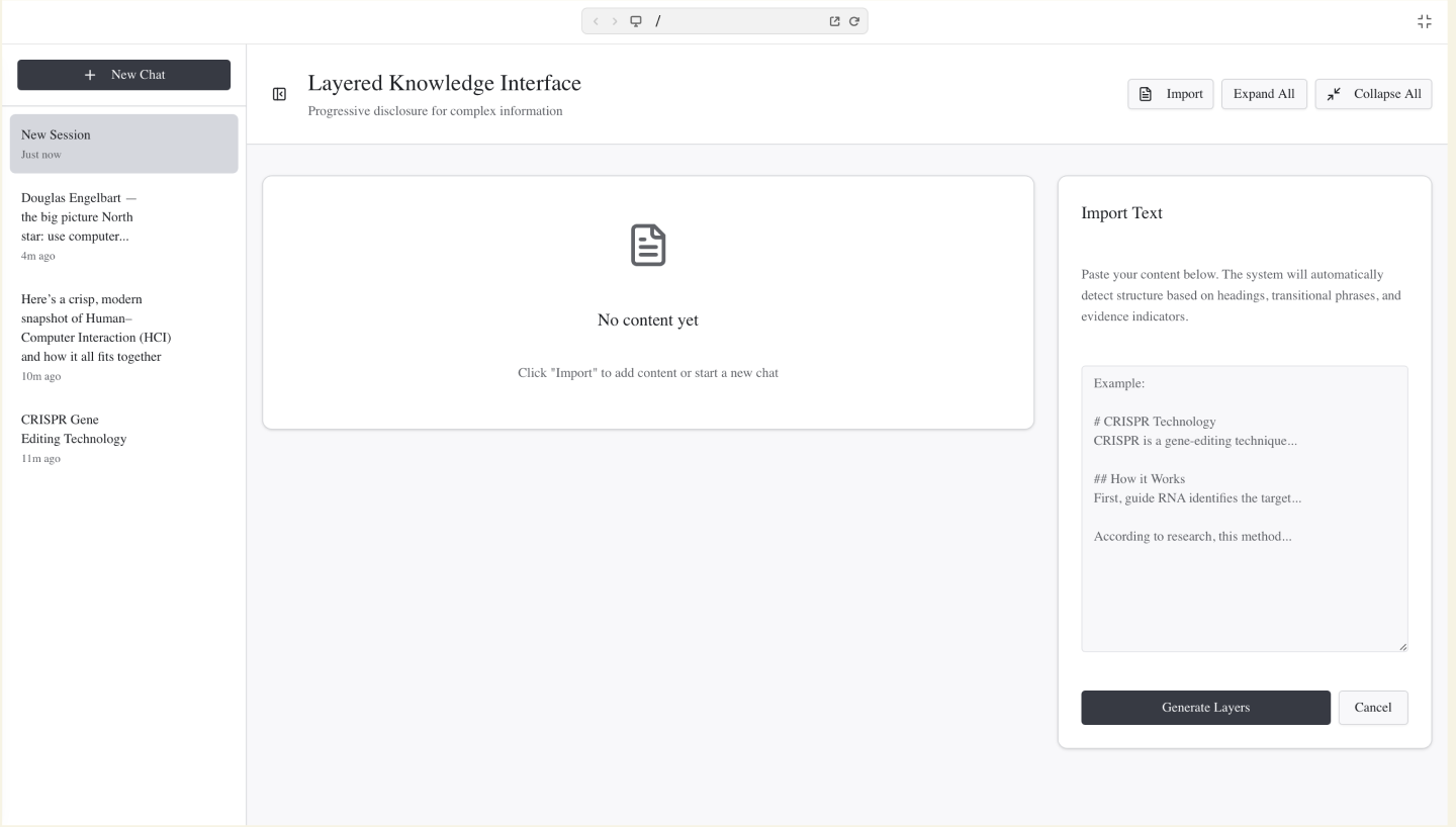 Prototype 2 — iterating on information hierarchy and disclosure controls